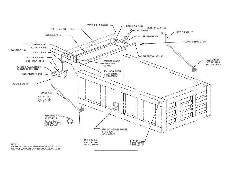 Pioneer G1000 Tarp