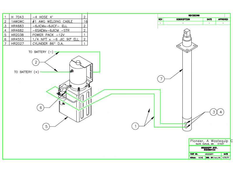 HYD HR2000PP Diagram