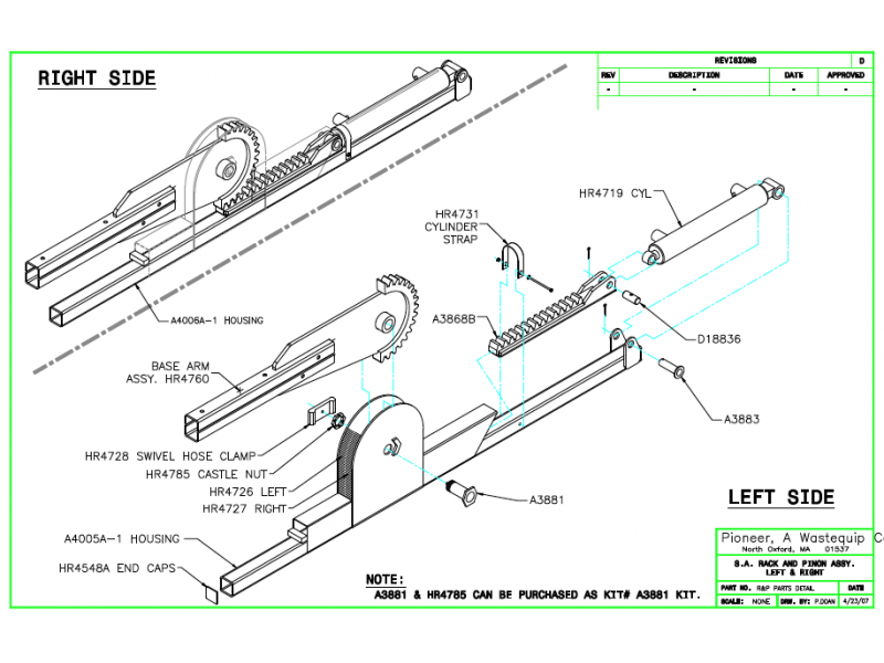 Rack ' Pinion Diagram